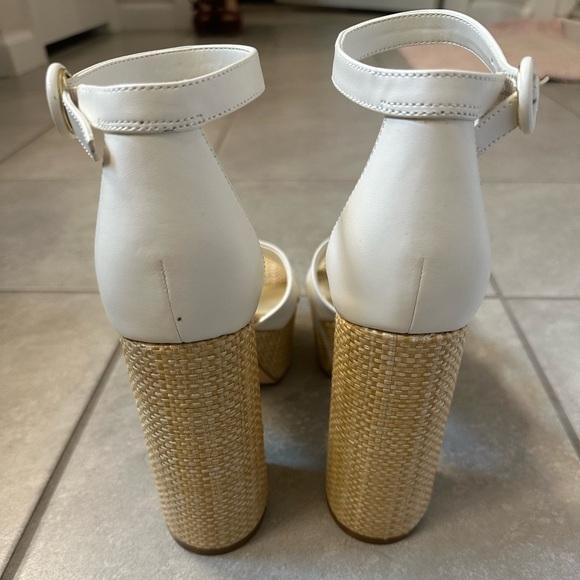 NWOT Nine West Willie Platform Sandal Sz 7.5​ - Picture 3 of 4